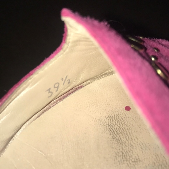 Oscar de la Rente suede flats - 39 1/2 - Picture 3 of 3